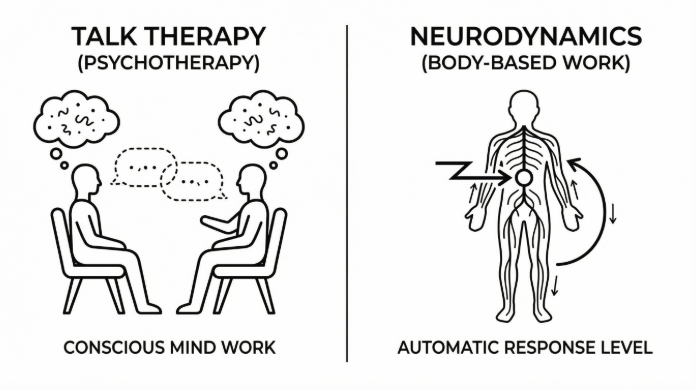 Нейродинамика vs Психотерапия: Почему разговор не меняет поведение